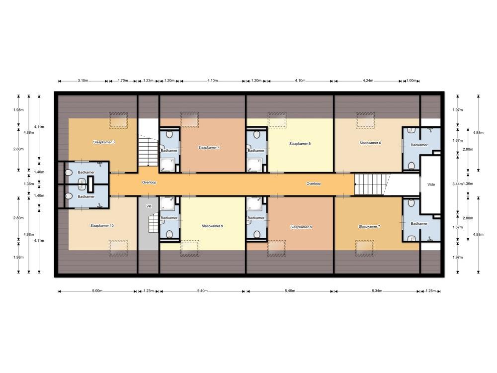 Hofstede Landduin_Buitenhuys eerste-verdieping 2d